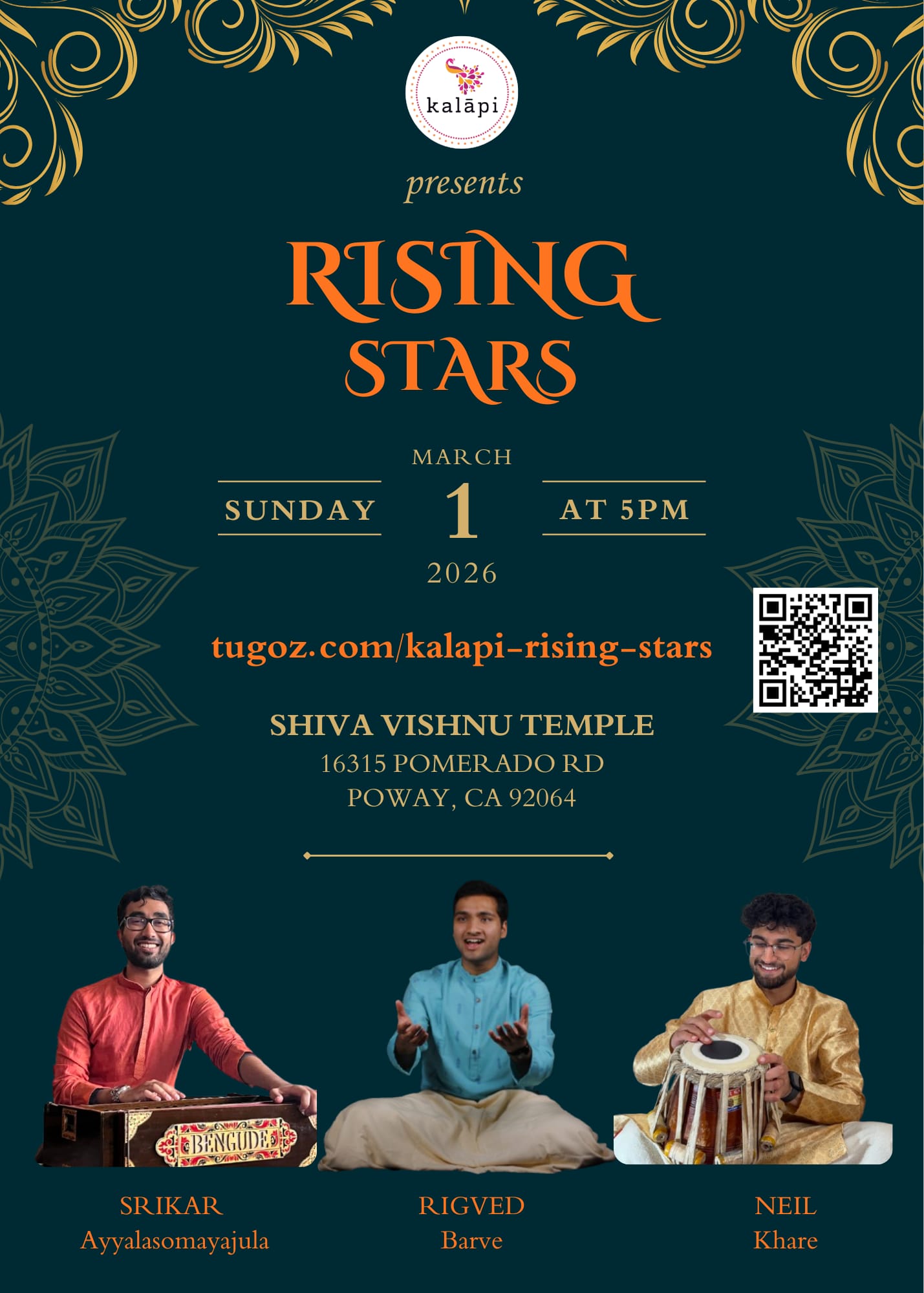 Poster for Third Annual Rising Stars Concert