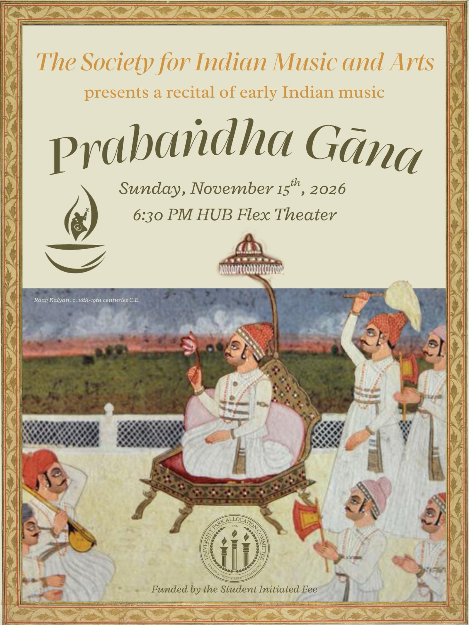Poster for Prabaṅdha Gāna