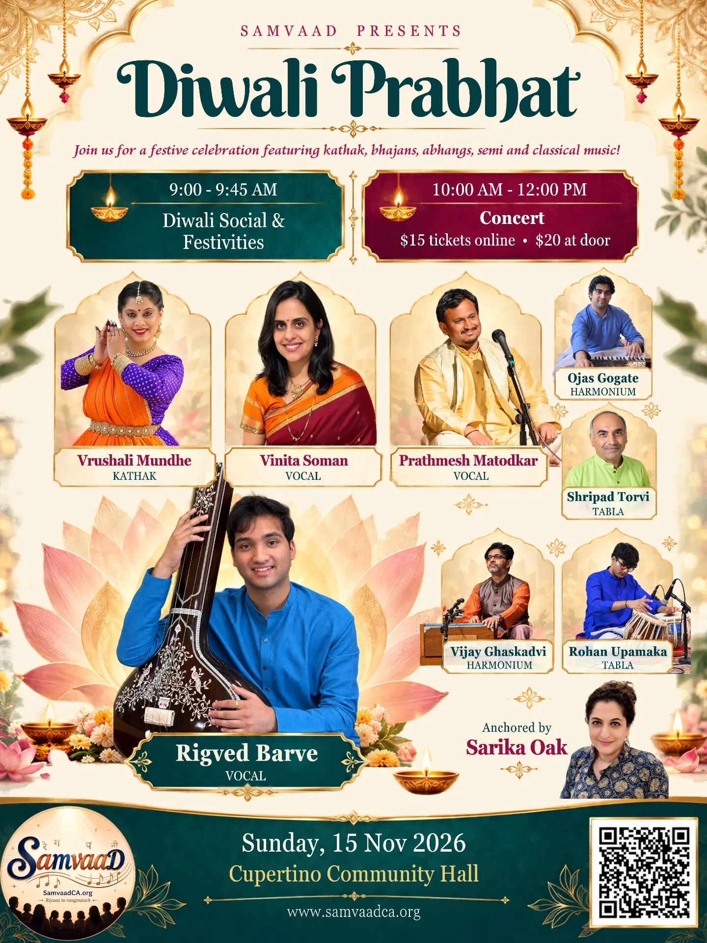 Poster for Diwali Prabhat